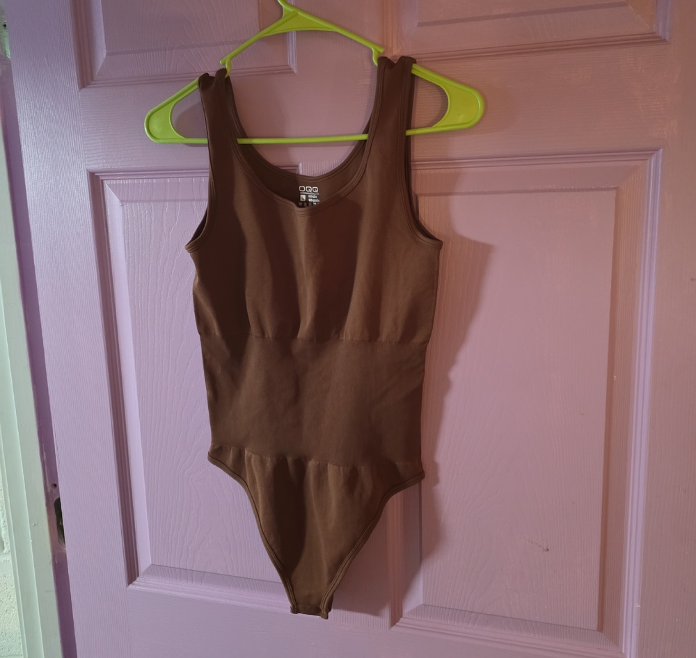 Classic Brown Tank One-Piece Bodysuit for Kids - Comfortable Everyday Wear